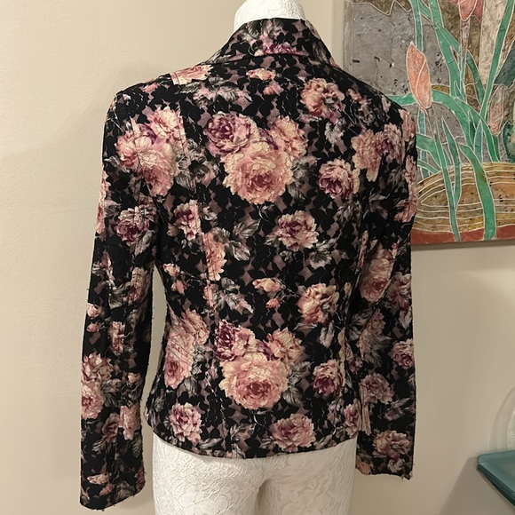 Floral lace blazer - Picture 4 of 7